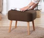 Atelier Del Sofa Puf Bohemio Marrón